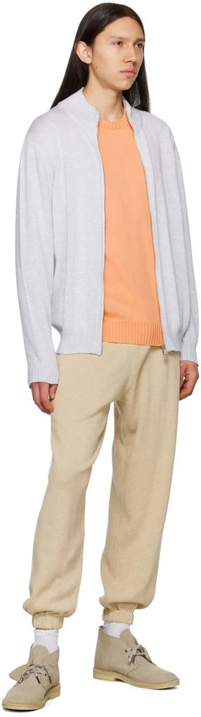 Ghiaia Cashmere Beige Jogger Sweatpants 4