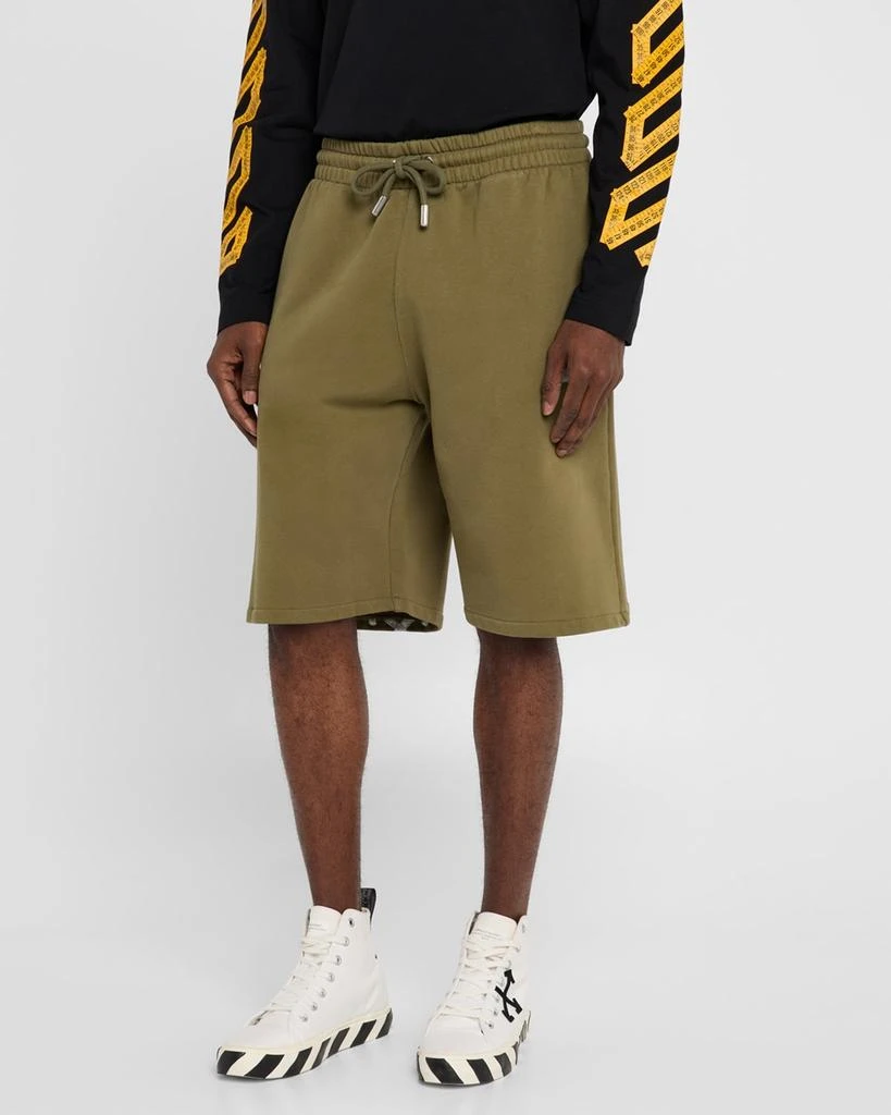 Off-White Men's Spray Arrow Skate Sweat Shorts 3