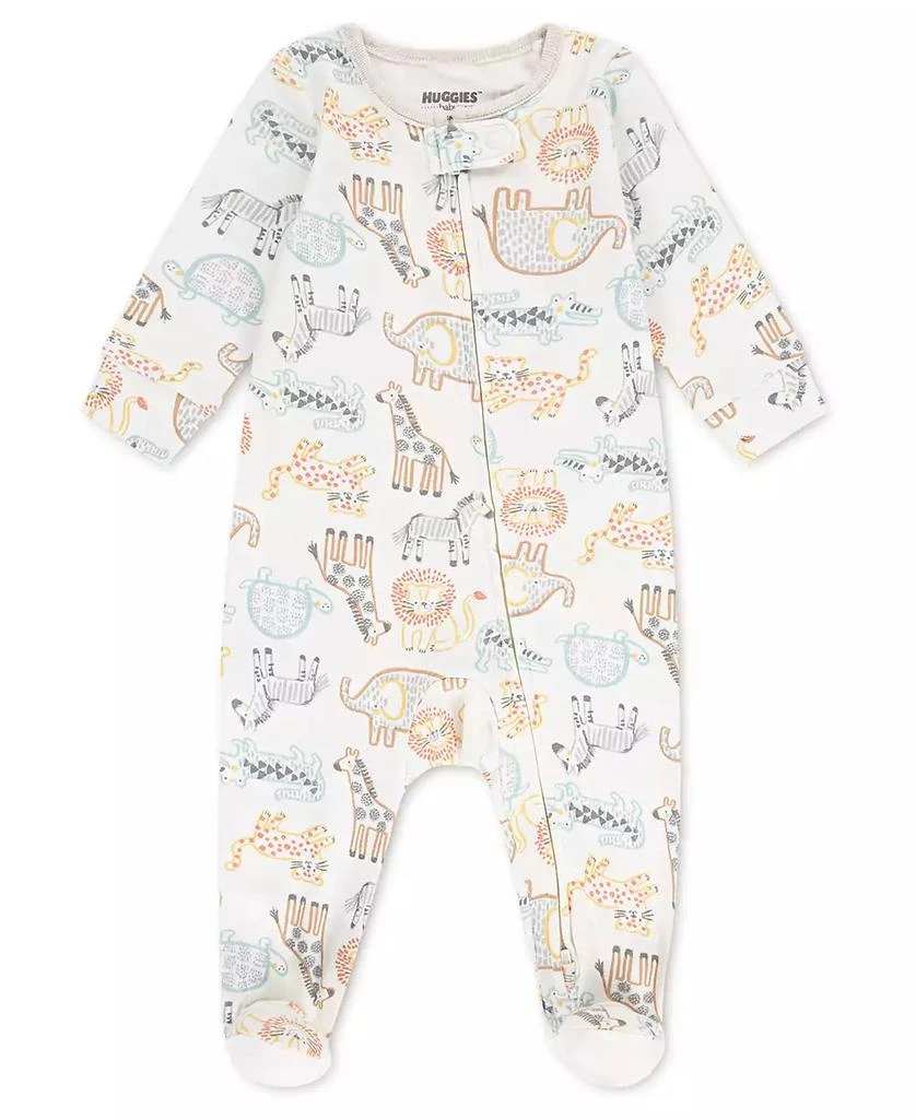 Huggies Baby Boys
Crewneck Footed Coverall