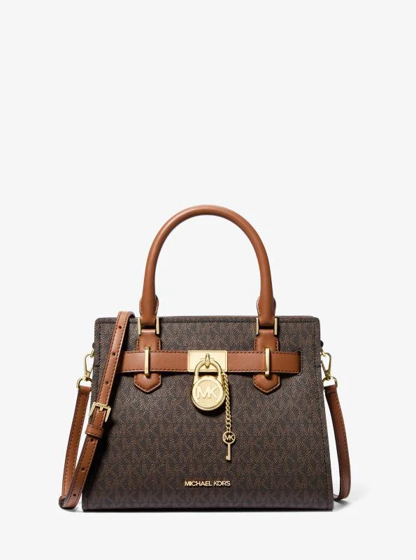 michael_kors Hamilton Small Logo Satchel 1