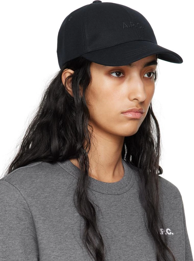 A.P.C. Navy Charlie Baseball Cap 2