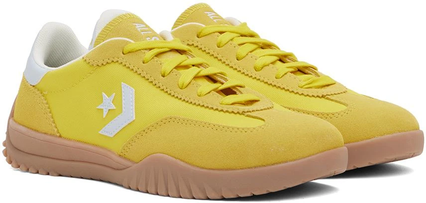 Converse Yellow Run Star Trainer Low Top Sneakers 4