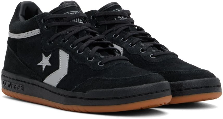 Converse Black & Gray CONS Fastbreak Pro Mid Top Sneakers 4