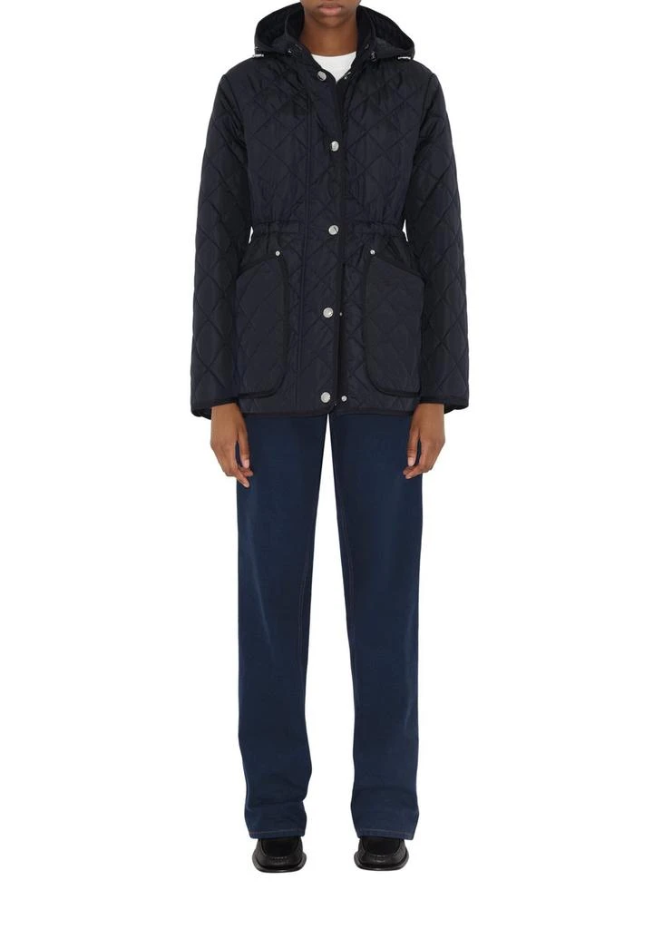 Burberry Quilted nylon hooded jacket 9