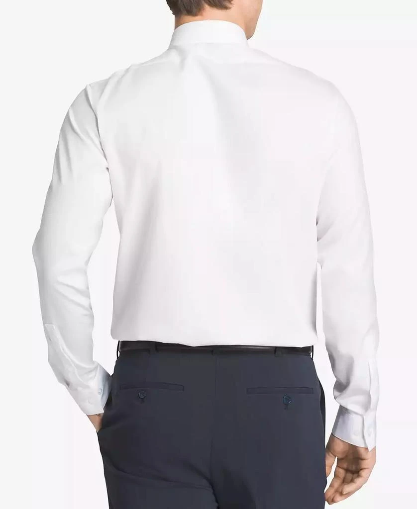 Calvin Klein Men's Slim-Fit Non-Iron Herringbone Dress Shirt 3