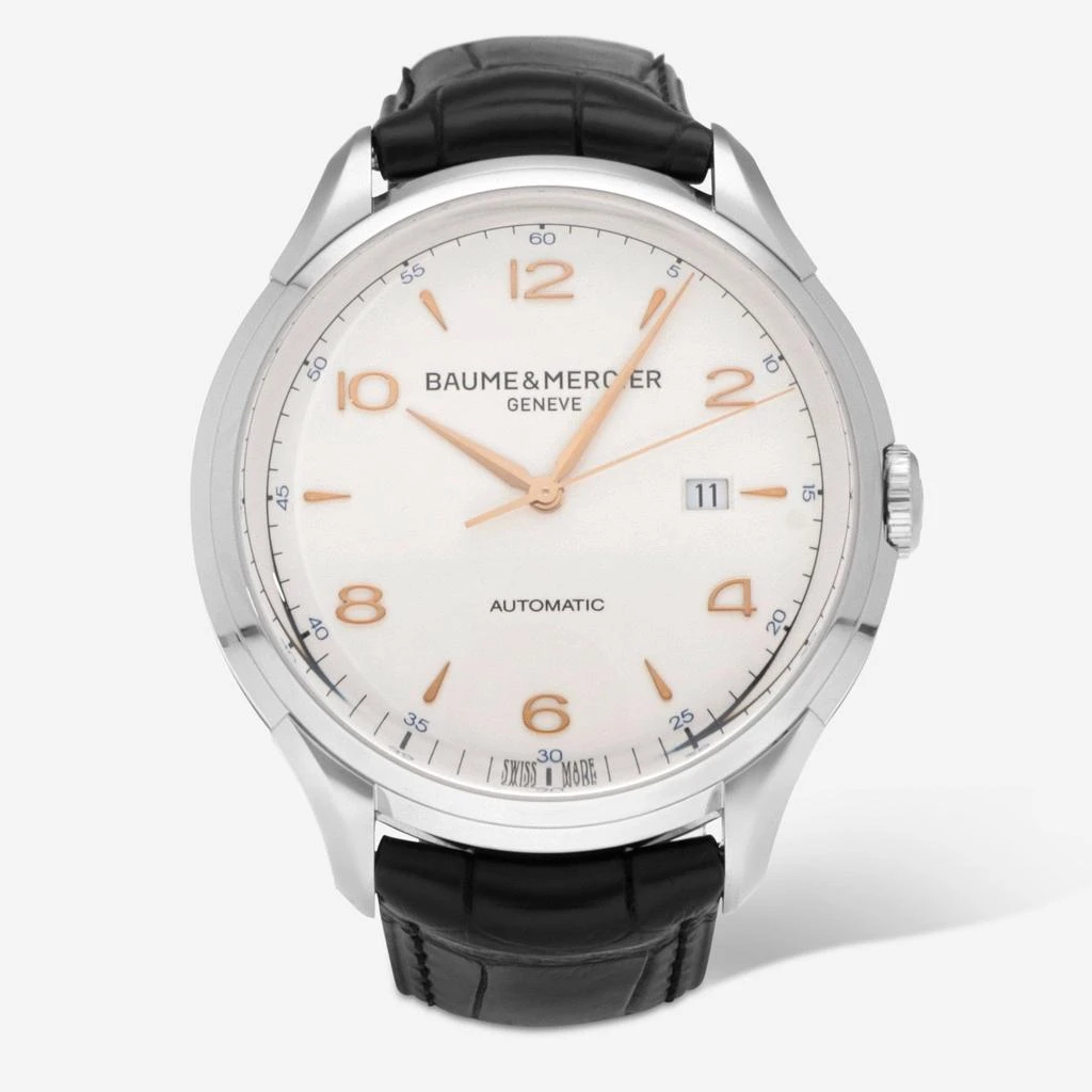 Baume & Mercier Baume & Mercier Clifton Stainless Steel Automatic Men's Watch 10365 1