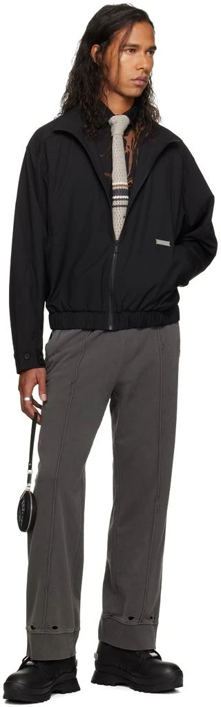 C2H4 Silver Streamline Logo Ring 3