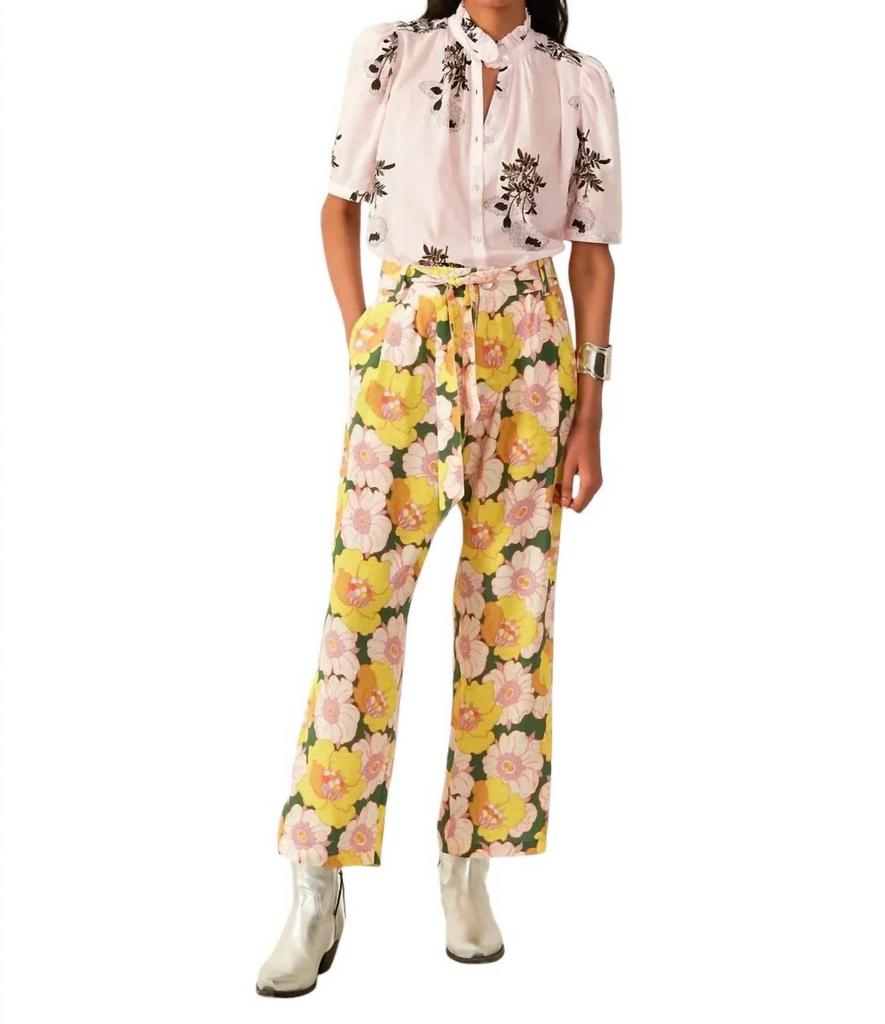 Alix of Bohemia Alix Of Bohemia - COLETTE CITRUS BLOSSOM SILK PANT