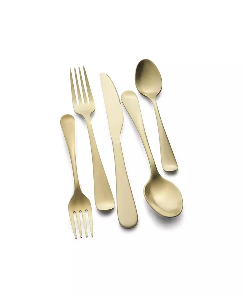 Cambridge Silversmiths Rhiannon Champagne Satin 20-Piece Flatware Set, Service for 4 4