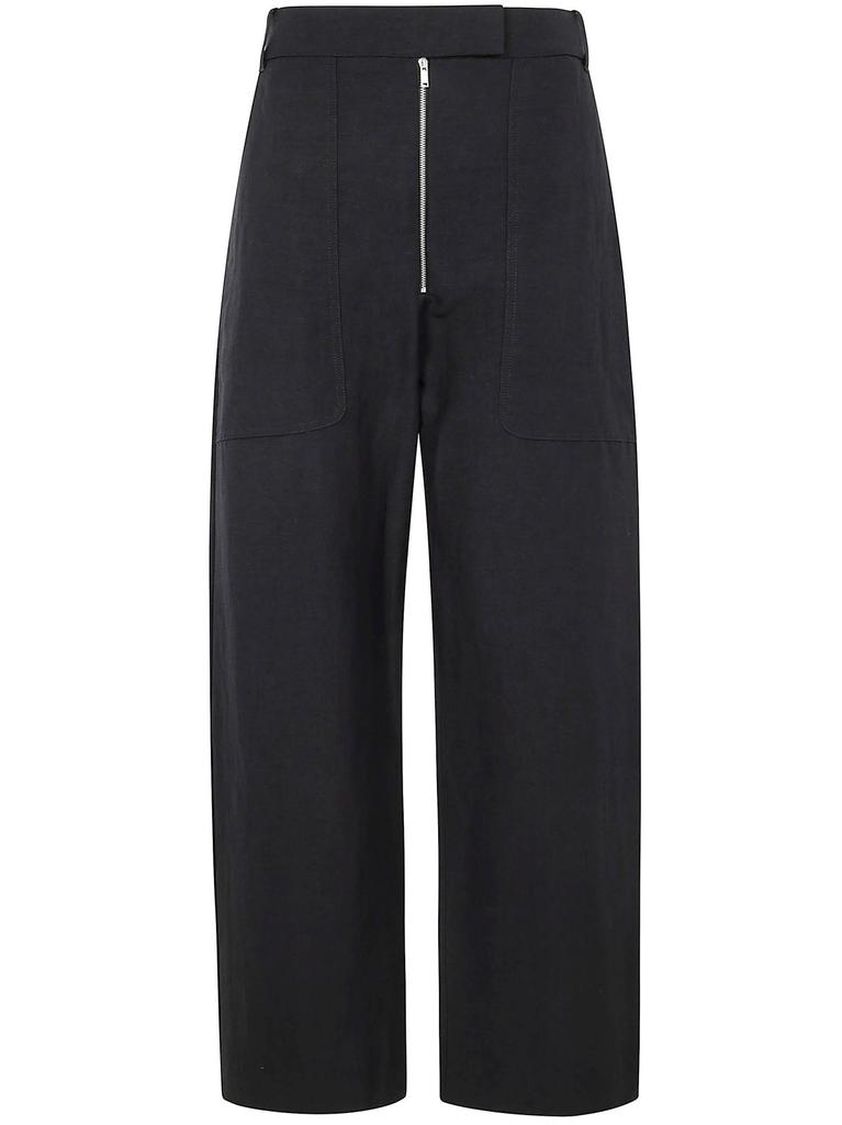 Studio Nicholson Studio Nicholson Zip-Up Palazzo Trousers