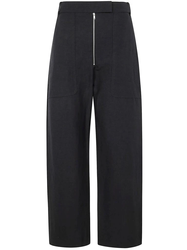 Studio Nicholson Studio Nicholson Zip-Up Palazzo Trousers 1