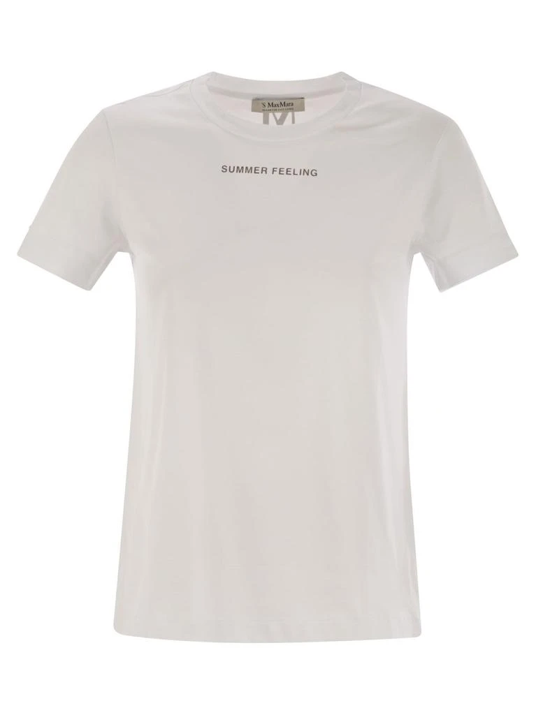 Max Mara 'S Max Mara Lusso Crewneck Short-Sleeved T-Shirt 1