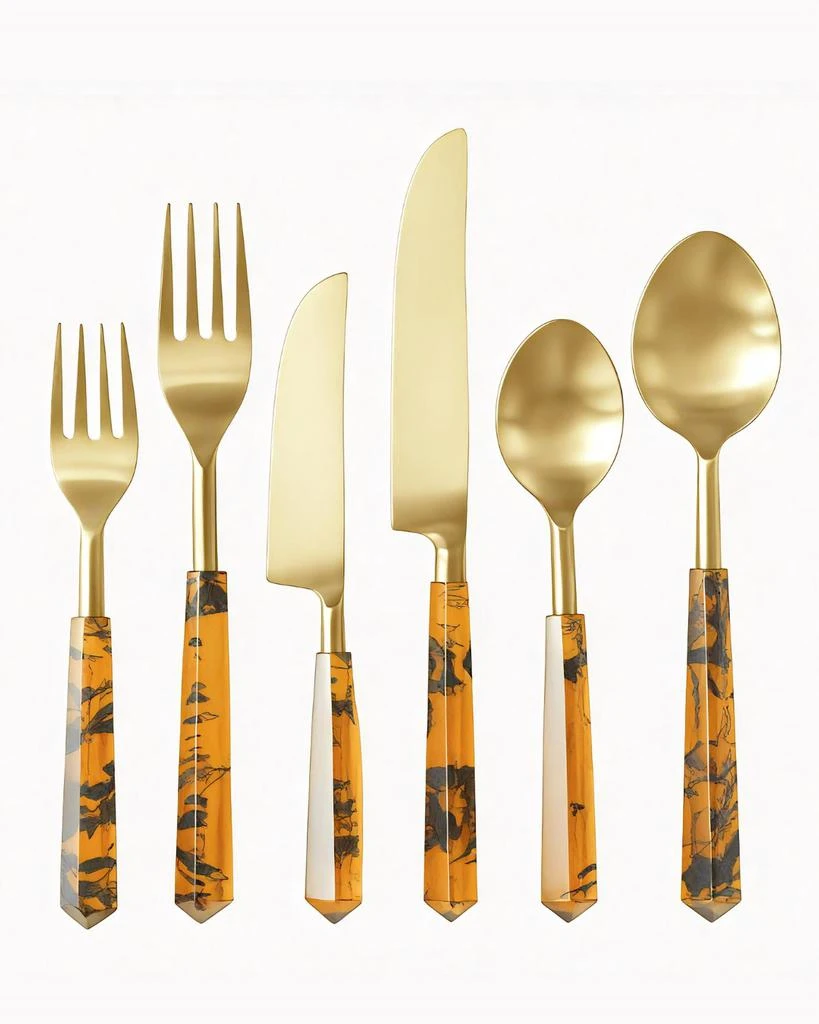 borrowed BLU Borrowed Blu - Prism Flatware 6-piece Set