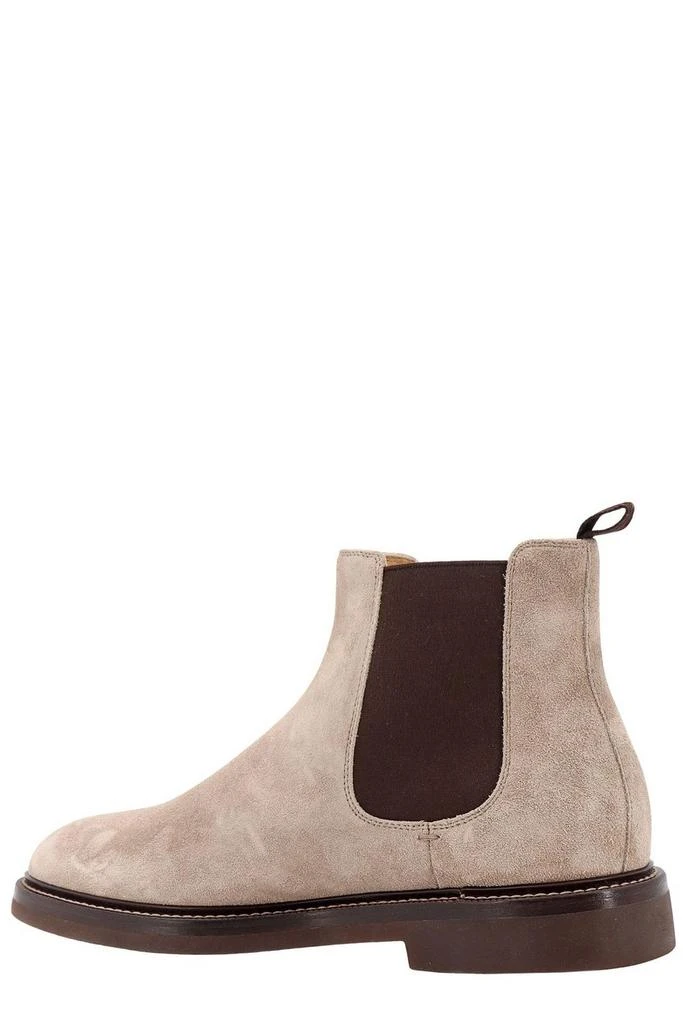 Brunello Cucinelli Brunello Cucinelli Elasticated-Panelled Chelsea Ankle Boots 3