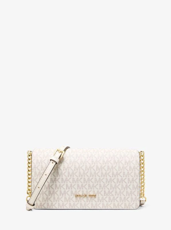Michael Kors Jet Set Medium Signature Logo Crossbody Bag