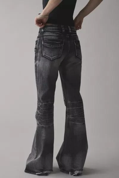 Jaded London Jaded London Washed Black Drift Flare Jean 2