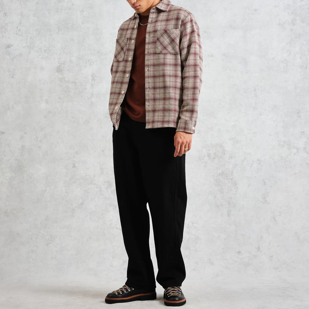 Wax London Whiting Checked Cotton-Blend Overshirt 1
