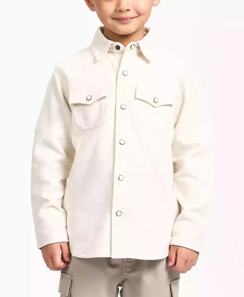 Sovereign Code Little Boys Snap Front Long Sleeve Button-Up Shirt 1