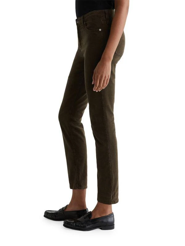 AG Jeans Mari Corduroy Straight-Leg Jeans 4