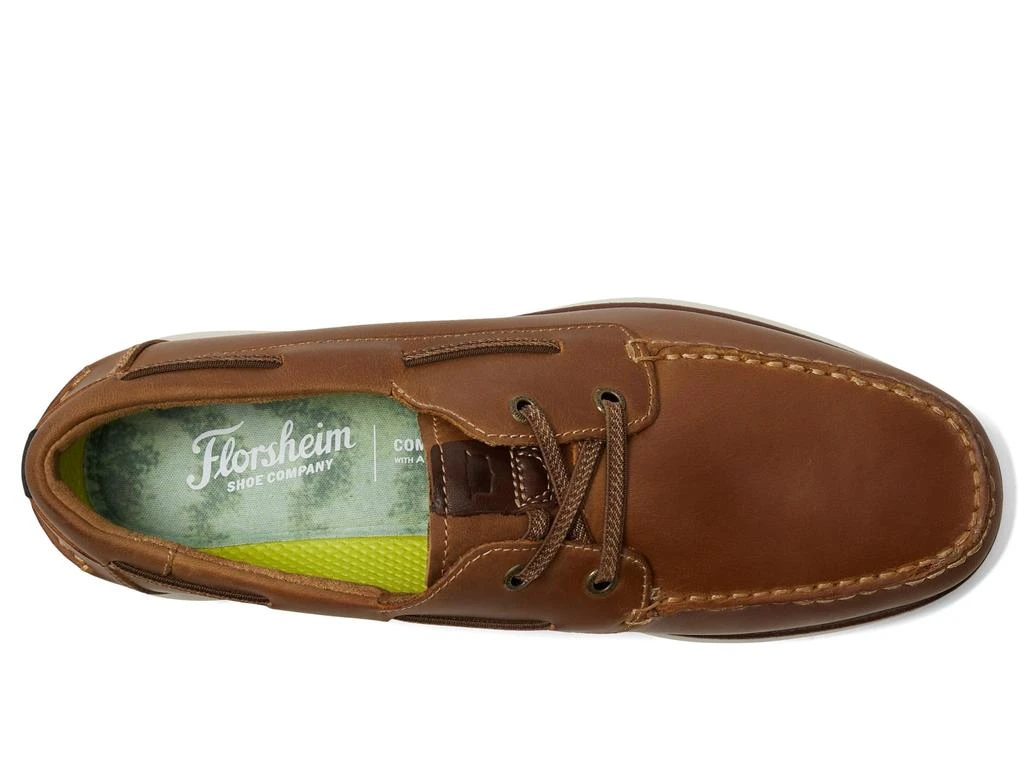 Florsheim Tropics Elastic Lace Moc Toe Boat Shoes 2