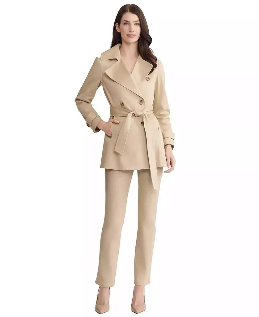 JONES NEW YORK Women
s Double Breasted Trench Jacket 2