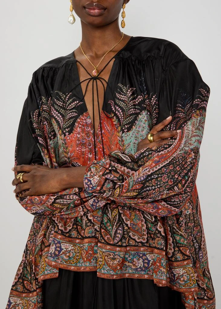 Zimmermann Rhiannon Ruffle Billow silk blouse 5