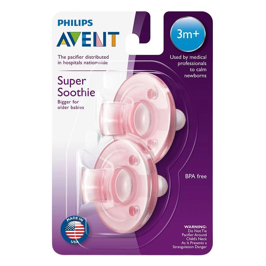 Philips Avent BPA Free Soothie Pacifier, 3 Months+ 1