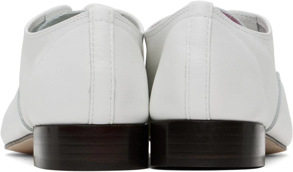 Repetto White Zizi Oxfords 2