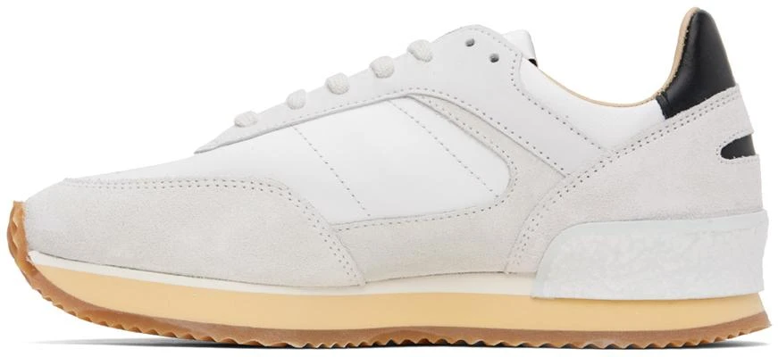 Spalwart White & Gray Dash Sneakers 3