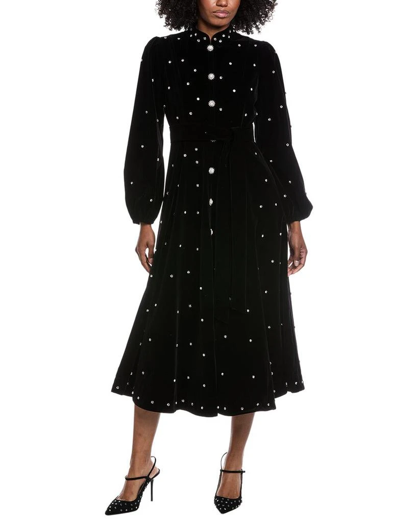 chinese dress ladies Beulah Stain Maxi Dress with O-Ring