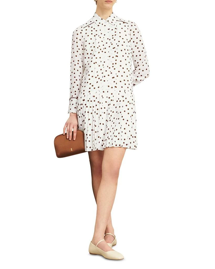 HOBBS LONDON Francesca Dot Print Dress 2