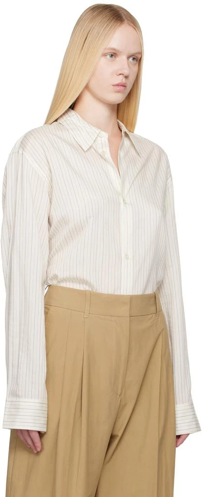 Studio Nicholson Off-White View Silk Shirt 2