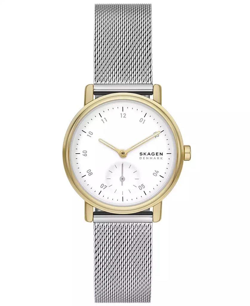 Skagen Women's Kuppel Lille Quartz Three Hand Silver-Tone Stainless Steel Watch, 32mm 1