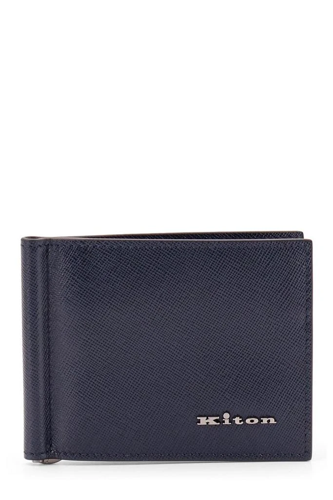 Kiton Kiton Logo Lettering Bi-Fold Wallet 1