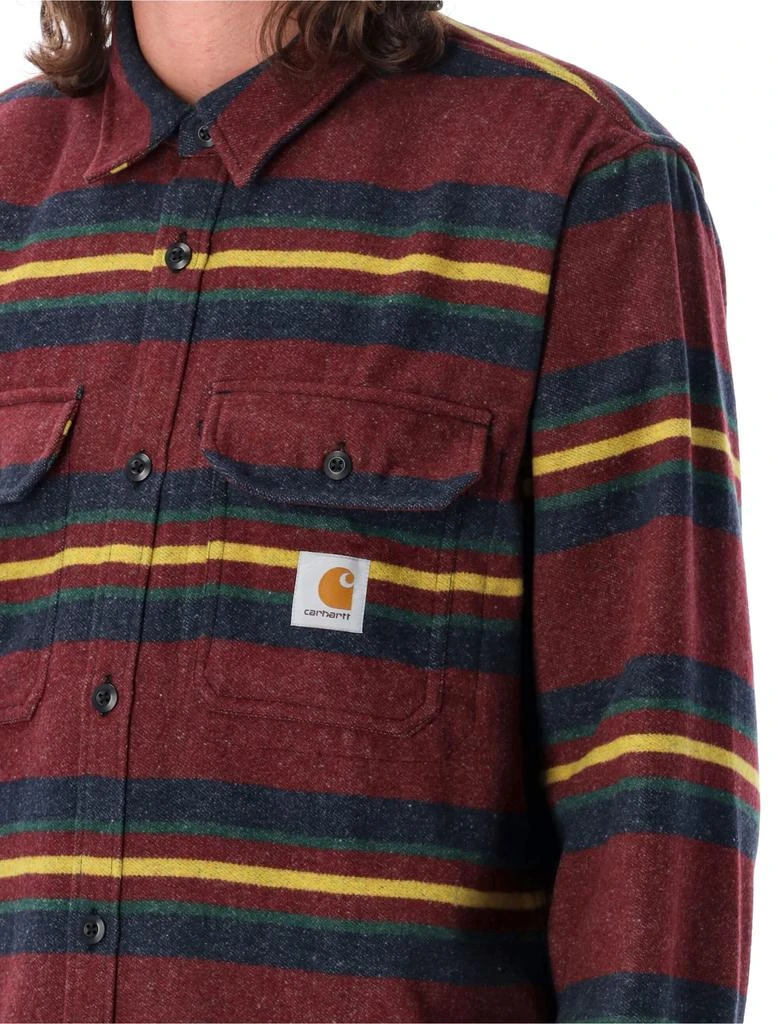 Carhartt Oregon Stripe Shirt Jacket 3