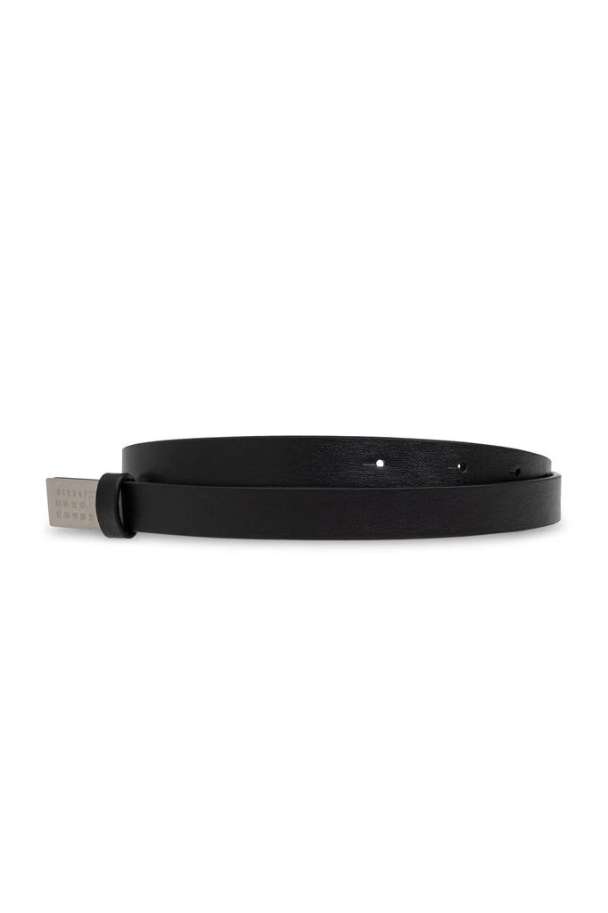 MM6 Leather belt 3