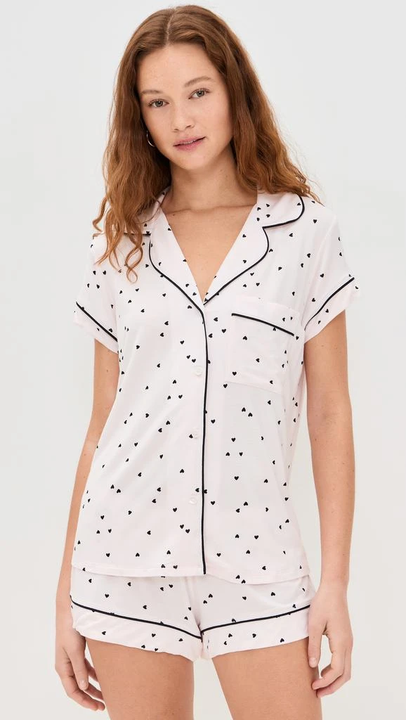 Eberjey Gisele Printed Shortie Set 1