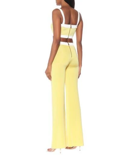 Balmain High-rise knit flared pants 3