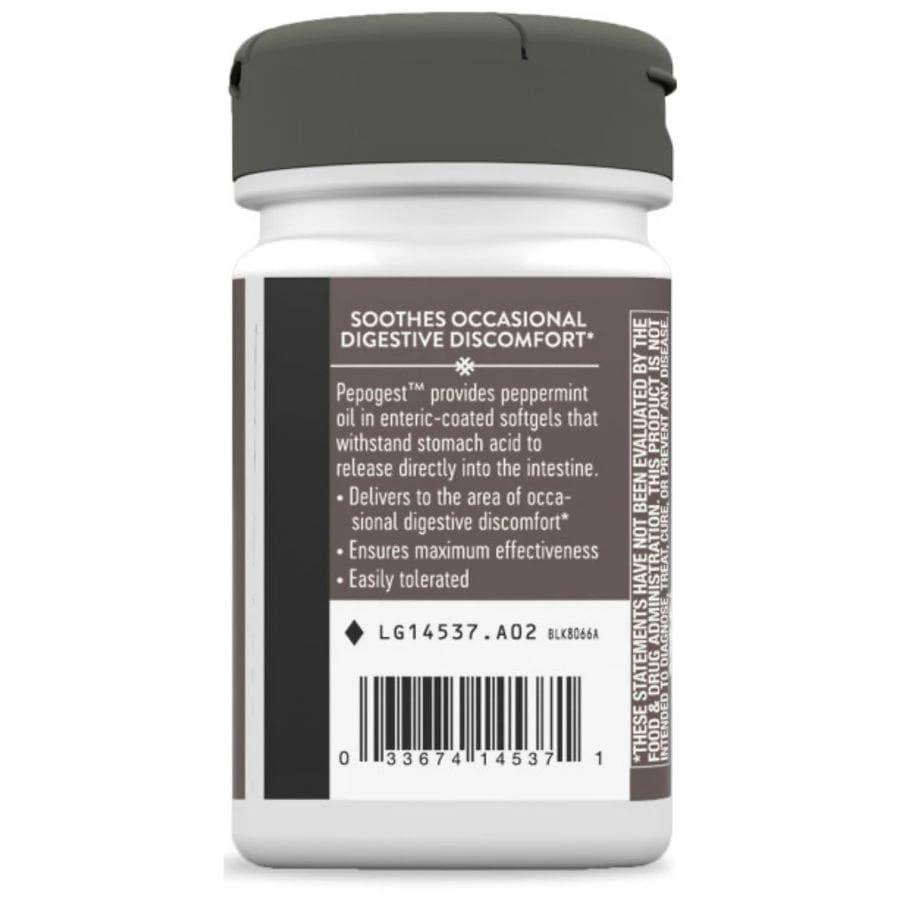 Nature's Way Pepogest Peppermint Oil Softgels 9