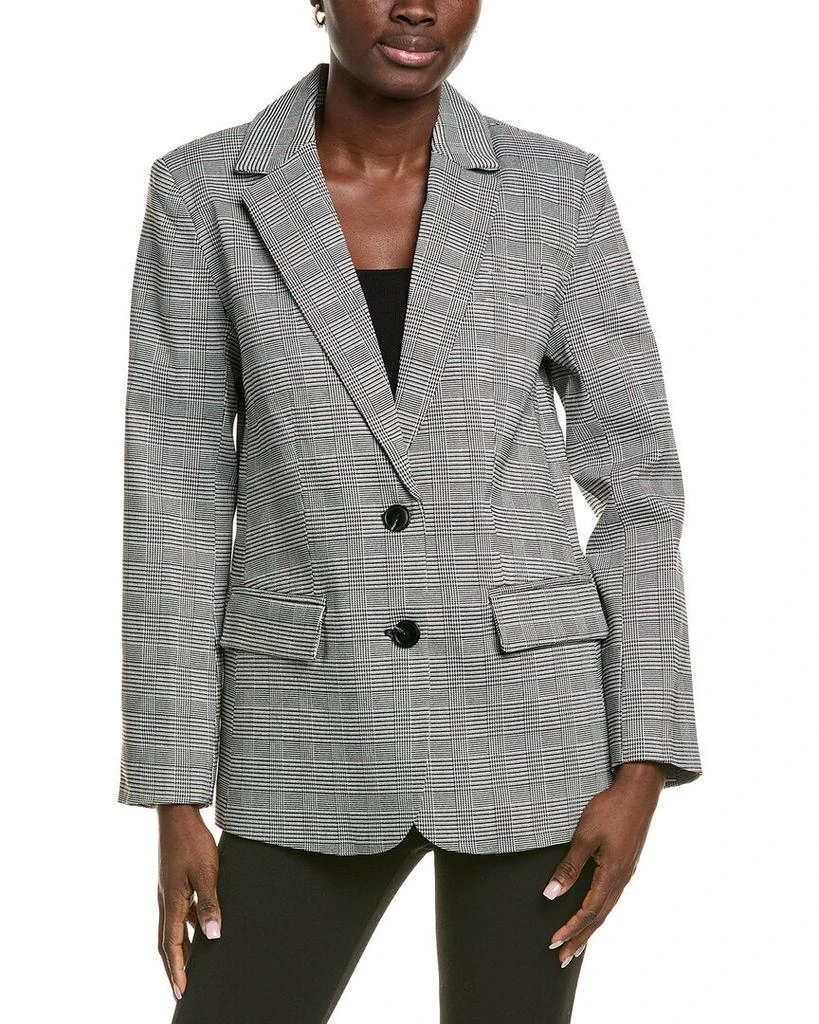 Endless Rose Endless Rose Oversized Plaid Bazer 1