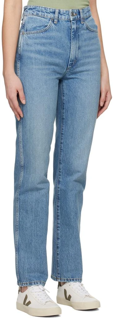 Re/Done Blue 70s Cigarette Jeans 2