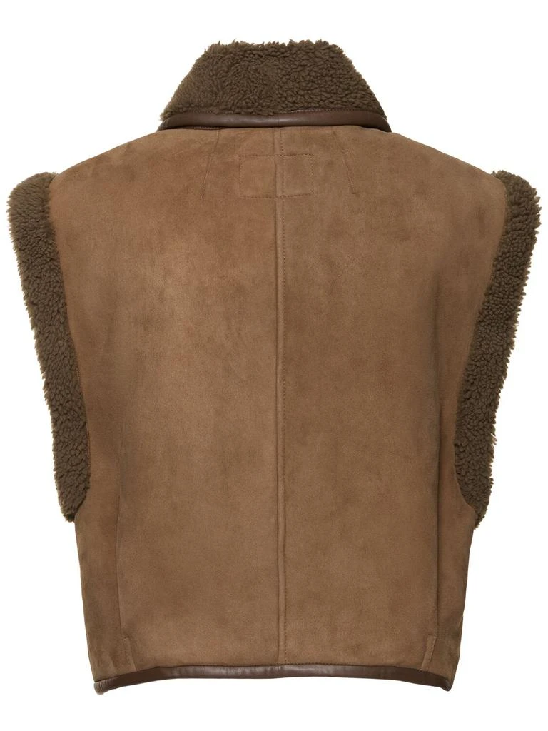 ISABEL MARANT Alime Lamb Fur Vest 4