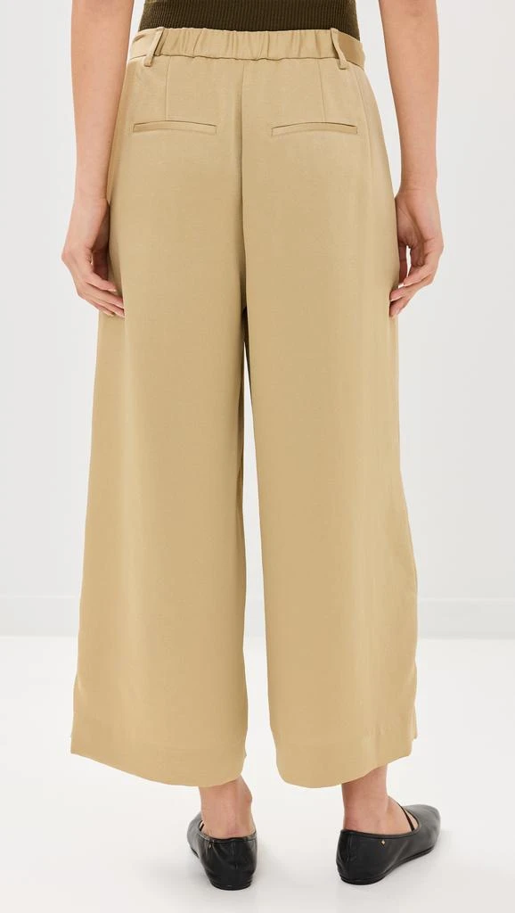 Vince Mid Rise Satin Culottes 2