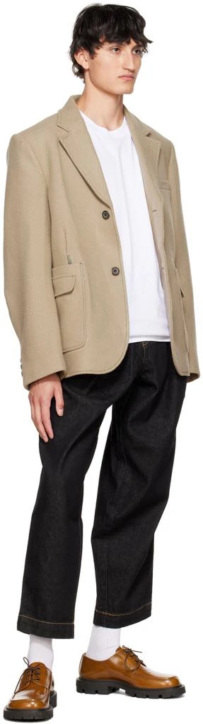 ADER error Beige Brushed Blazer 4