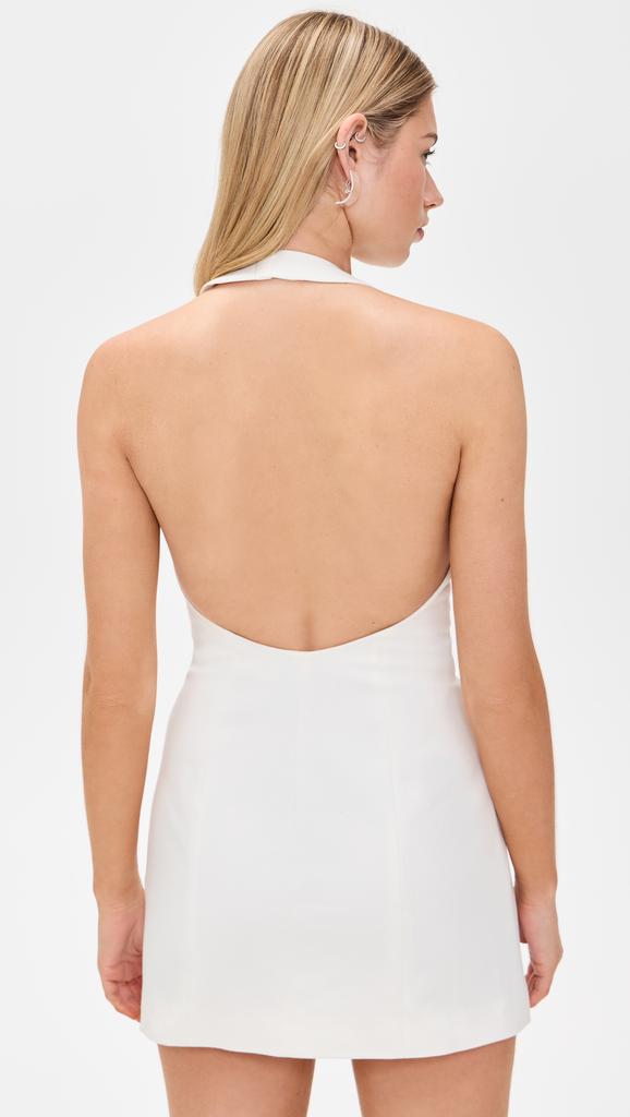 Misha The Pearl Sateen Mini Dress