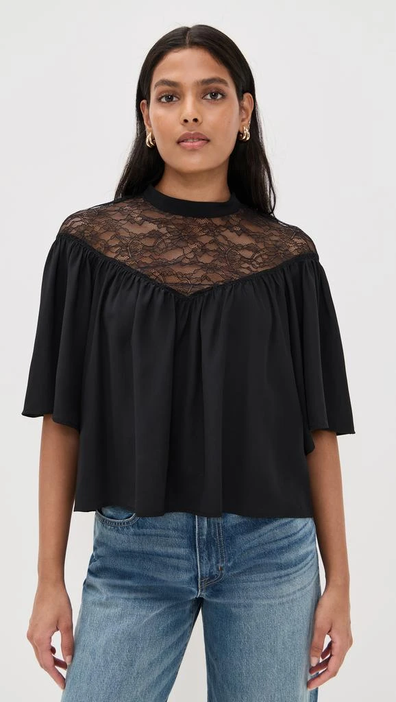 Nili Lotan Lucie Lace Blouse 6