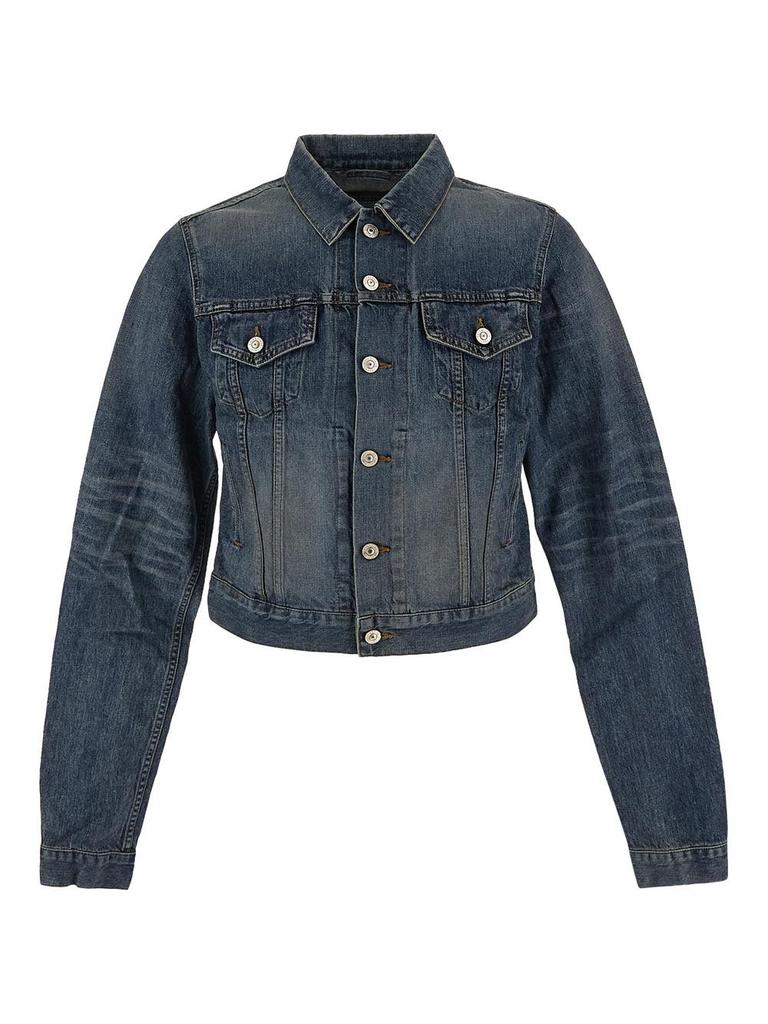 Balenciaga denim jacket woman