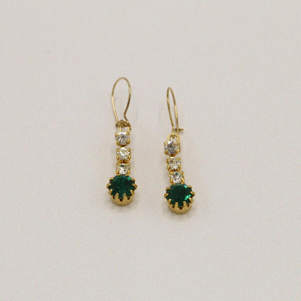 Orelia Vintage Vintage Crystal Hanging Earrings