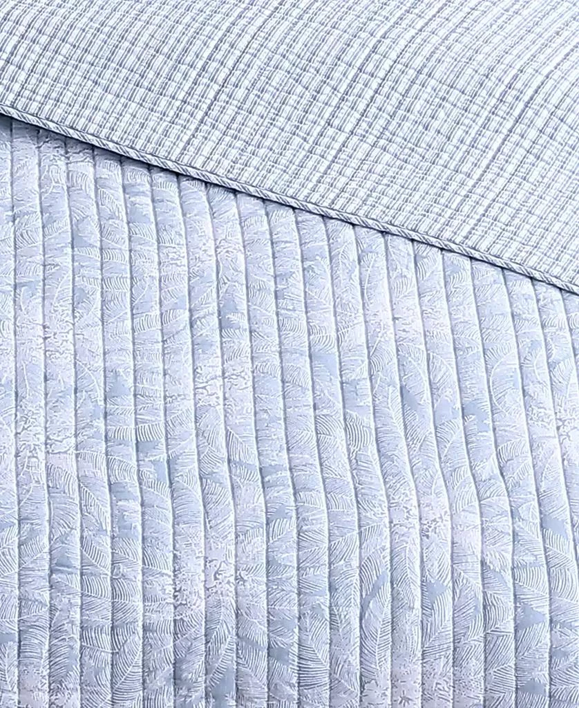 Tommy Bahama Tommy Bahama Makena Blue Reversible 3-Piece Full/Queen Quilt Set 5