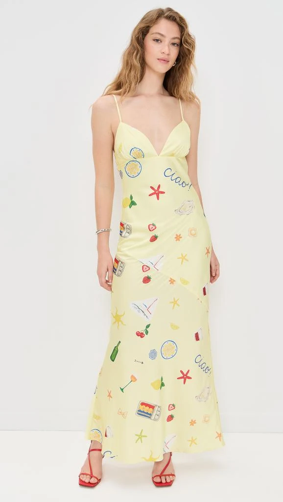 For Love & Lemons Huda Maxi Dress 6
